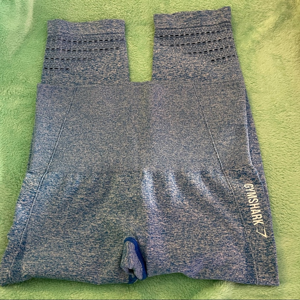 OG Blueberry Gymshark Seamless Cropped